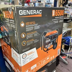 Generac GP6500 portable generator, 6,500 watts