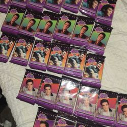 ELVIS ELVIS ELVIS PRESLY TRADING CARDS