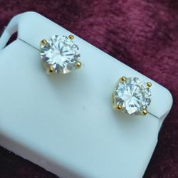 Moissanite Earrings 