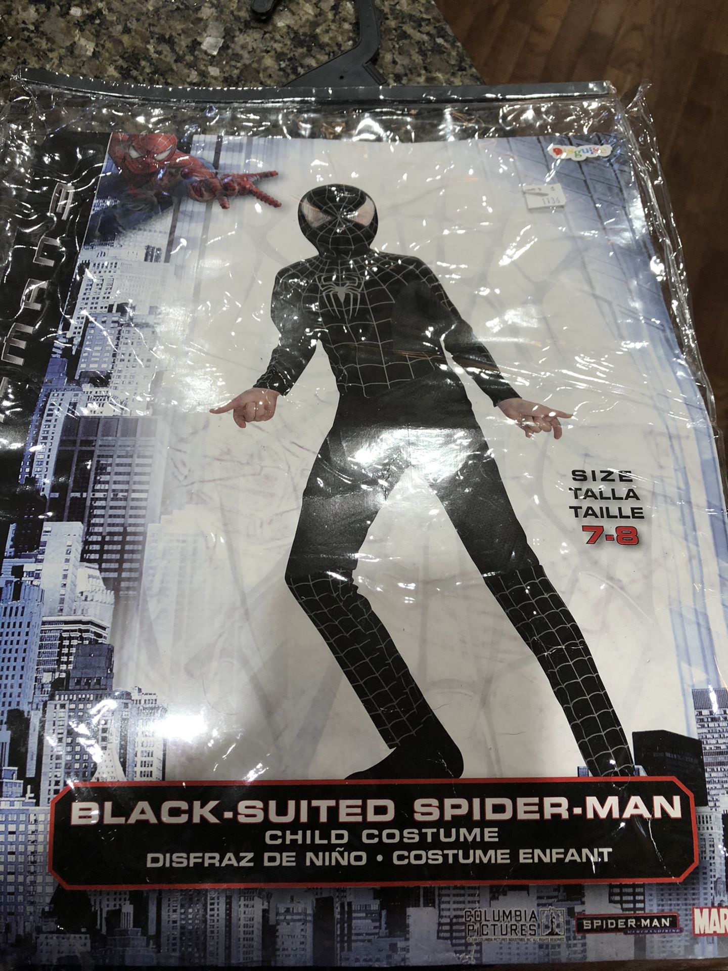 Black Spider-Man Costume
