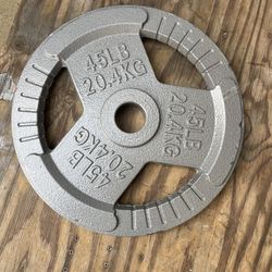 Olympic Weight Plates.          25 Dollars