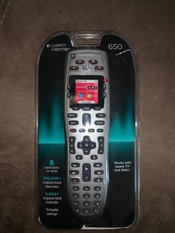 Logitech Harmony 650 universal remote