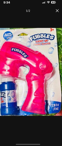 Fubbles Light Up Bubble Blaster! New! $5 Each!!!