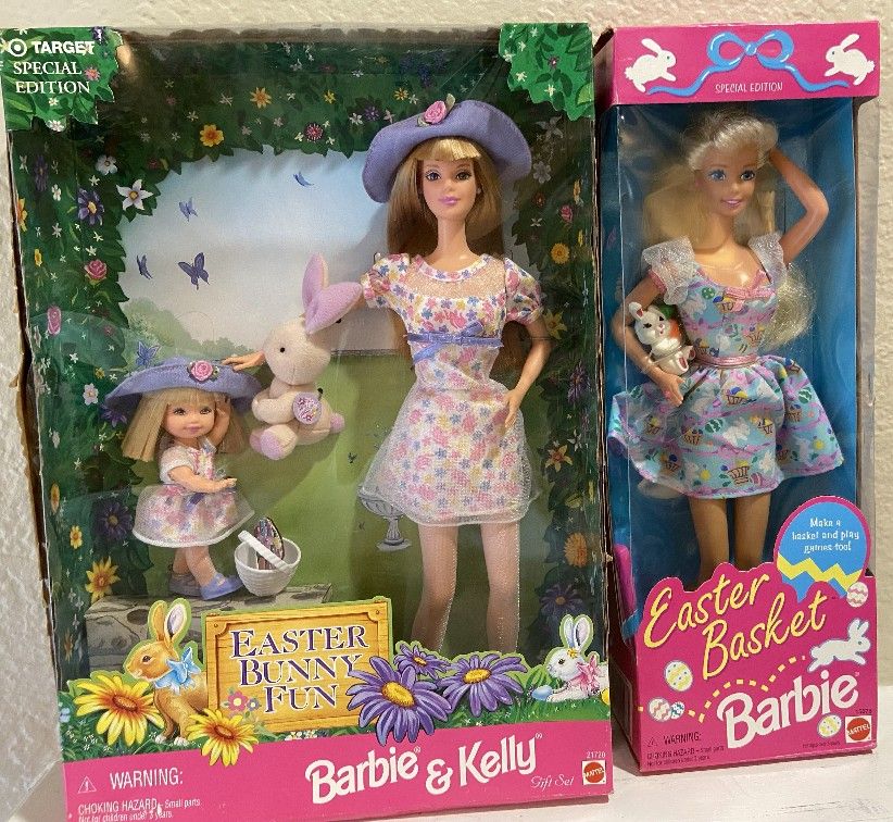 Easter Bunny Fun Barbie And Easter Basket Barbie 