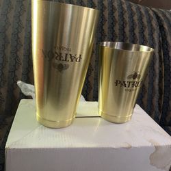 Boston Shaker by PATRON TEQUILA - Stainless Steel
