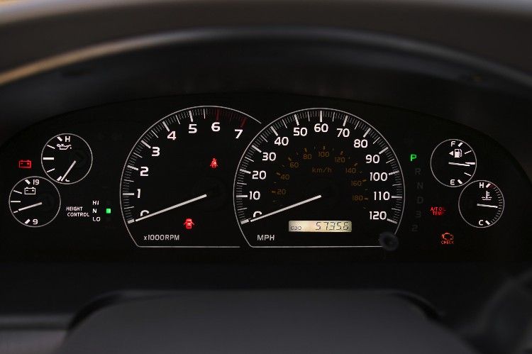 TOYOTA SEQUOIA OPTITRON DASH CLUSTER GAUGES