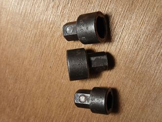 ​Apex Industrial Drive Sockets / Bits - 3 Piece Lot