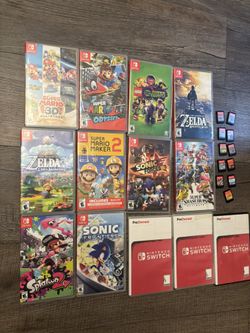 Nintendo Switch Games (Prices In Description)