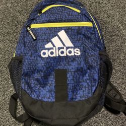 Adidas full size multi compartment backpack - used once like new