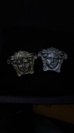 MEDUSA VERSACE BELT BUCKLE (Gold N Silver )