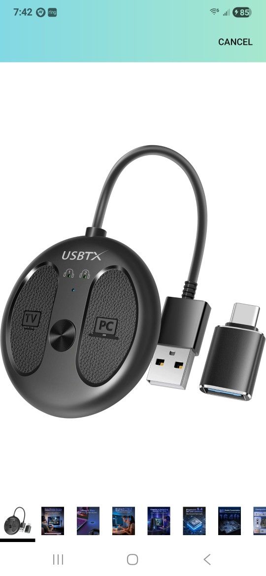 USB-C Bluetooth Adapter For PS5