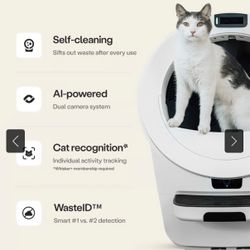Whisker litter robot 5 in white
