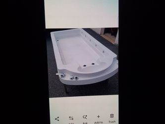 Table shower for massage