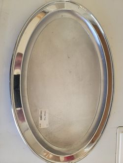 Vintage Metal Serving Trays