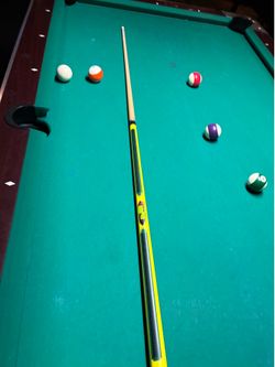 Pool cue and case
