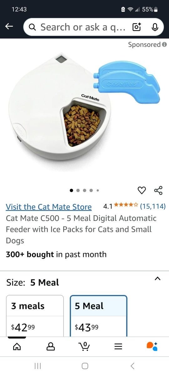 Cat Feeder Automatic
