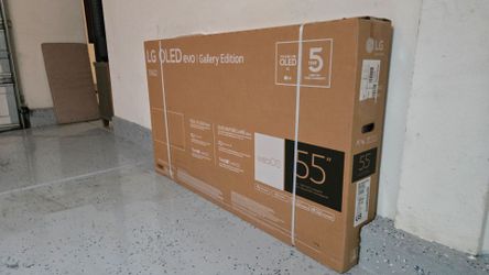 55 Inch G2 Oled Smart TV 4K UHD Gallery Edition with 120 Hz Refresh rate brand new factory sealed.