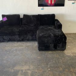 All Black brand new Couch 