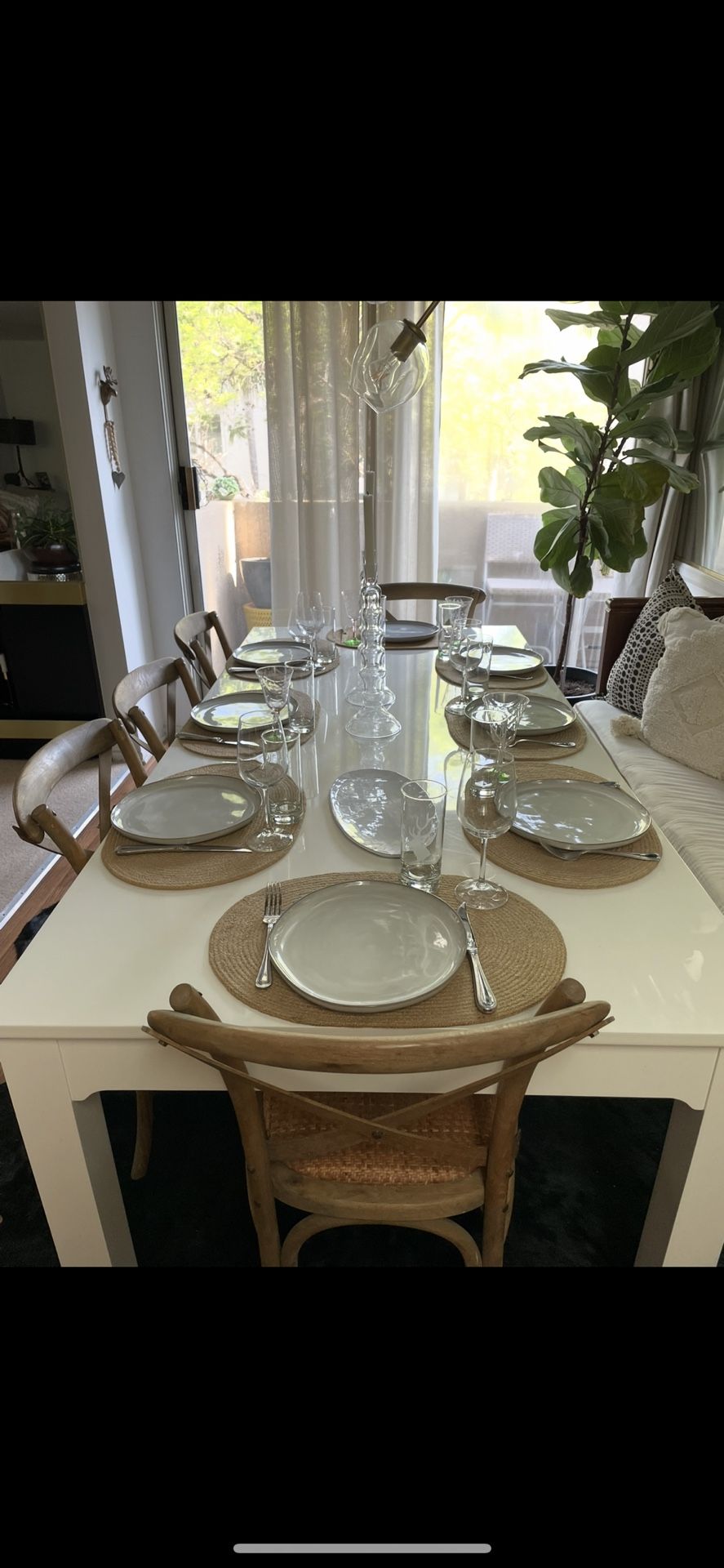 Nate Burkes dining room table