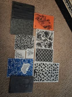 Sizzix texture templates