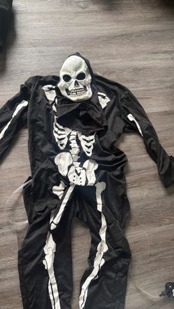 Skeleton Halloween Costume with Mask