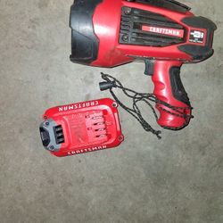 Craftsman Rechargeable Spotligh And V20 Battery