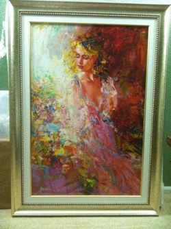 RUSSIAN ARTIEST- MSTISLAV PAVLOV "AWAKENING BEAUTY"