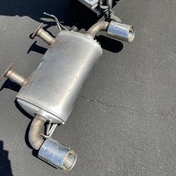 Stock G37 Coupe Exhaust 