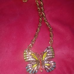 Collar Mariposa