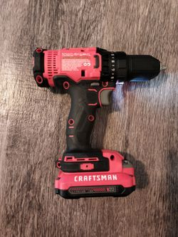 Craftsman V20 20V 1/2in. Cordless Drill Driver w/ Battery CMCD700