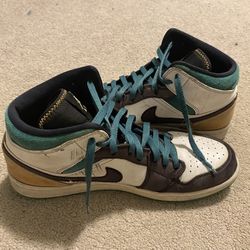 Air Jordan 1 Mid SE 'Hand Crafted' - Men's Size 11