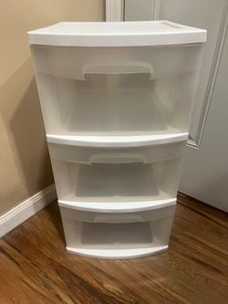 3 drawer storage cart