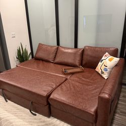 Friheten IKEA Leather Couch Cover