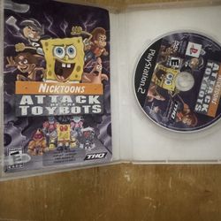 Nicktoons: Attack Of The Toybots: PS2 | CIB