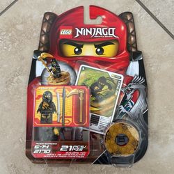 Lego Ninjago 2011 Cole DX Spinner Sealed