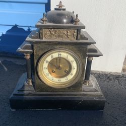 Authentic French Slate Clock