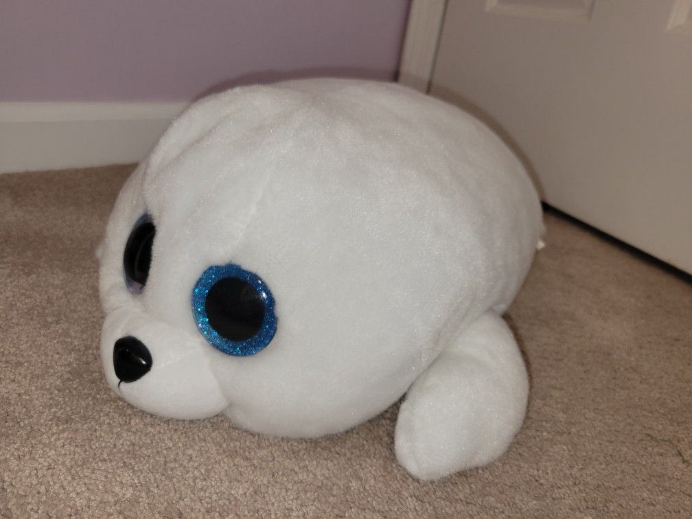"Icy" 21" seal Ty Beanie Boo