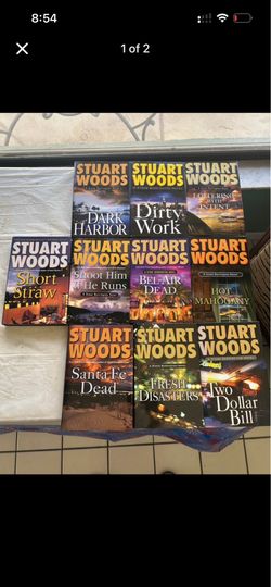 Stuart Woods Stone Barrington Hardcover Book Lot – 10 Books – Great Condition