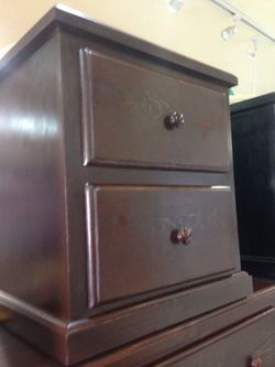 Nuevo Buró Madera de Pino 2 cajones