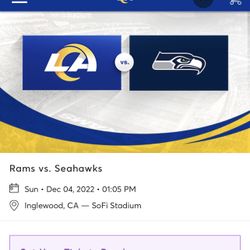 Rams Vs Seahawks