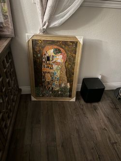 The kiss painting