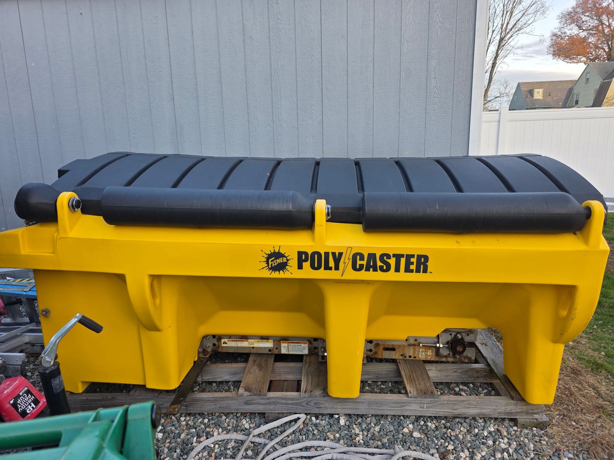 Fisher Salt Spreader
