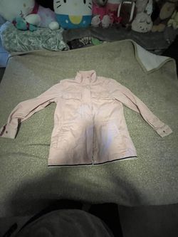light pink Gap utility jacket