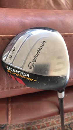 TaylorMade RH Burner Superfast 3 Wood 15 Degrees Superfast 48 Graphite Regular Shaft 