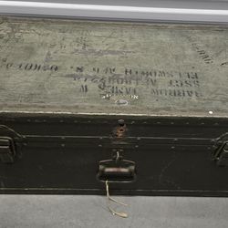 Military Trunk Chest