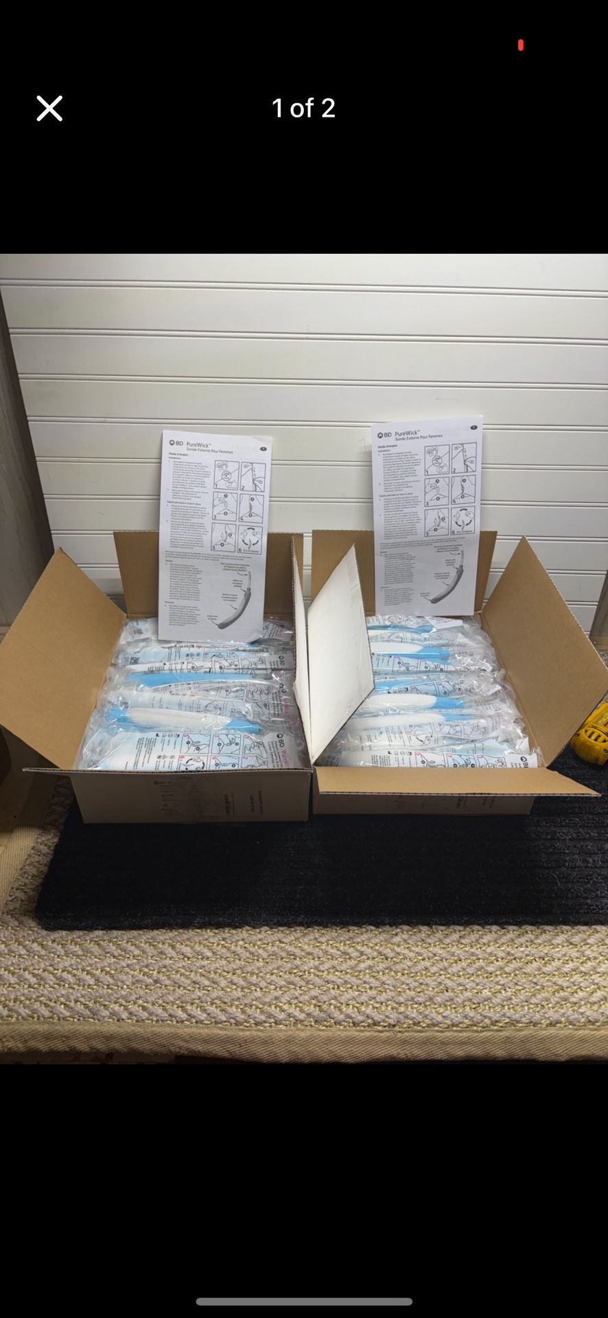 30 Pack BD PureWick Female External Catheters PWFX30 Pure Wick Expire 08/28/25