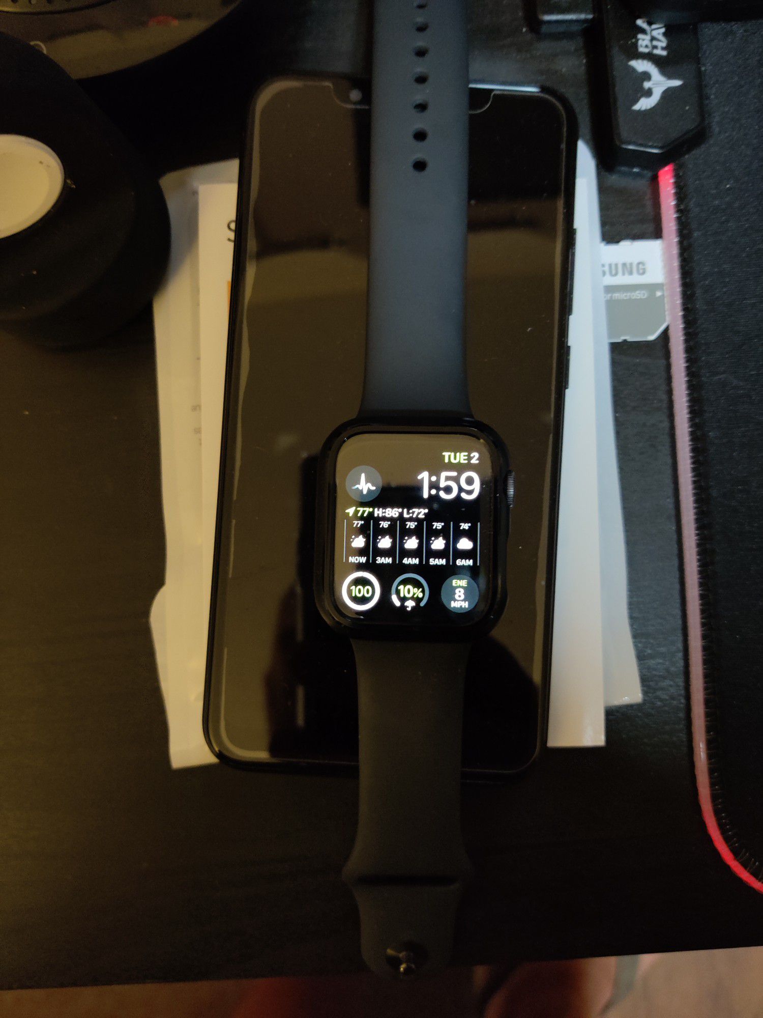 Apple Watch Series 5 44MM in Mint Condition - GPS Non Cellular