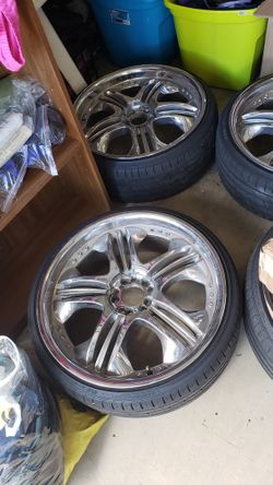 Status Judge 20" Rims And Tires - Honda - Infiniti 