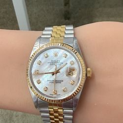 Rolex Preowned 36mm DateJust Quickset 