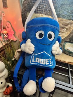 Lowe's Plush Mascot Character Backpack
